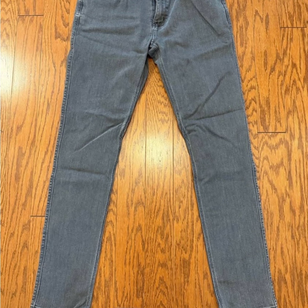 Men's Charcoal Skinny Jeans